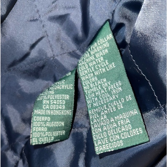 Ralph Lauren Denim Lined Jacket Size Large EUC - Picture 9 of 9